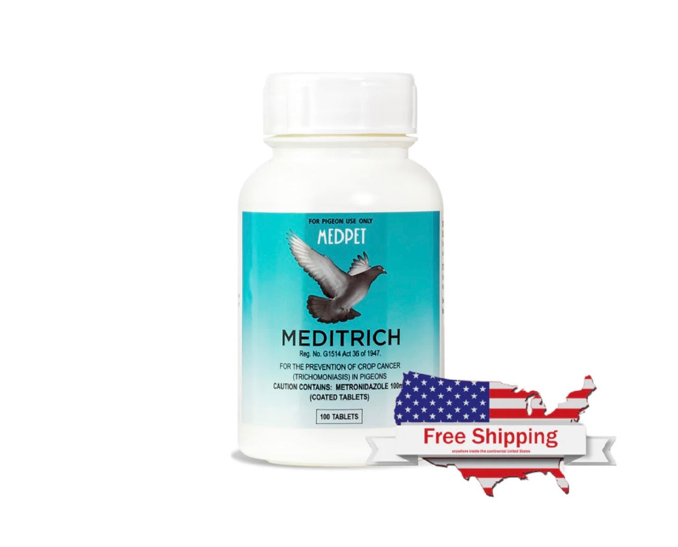 MEDITRICH -METRONIDAZOLE for Pigeons